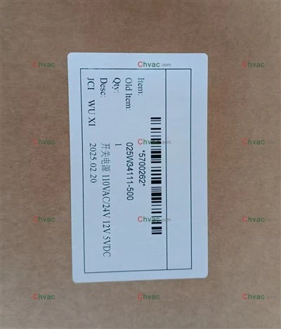 Sursă de alimentare York Spare Parts 025 34111 000